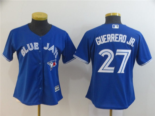 Women's Toronto Blue Jays #27 Vladimir Guerrero Jr. Nike Royal Alternate Jersey