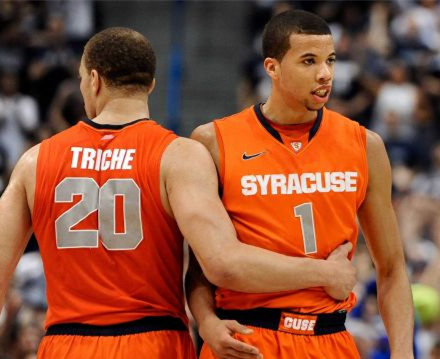 Men's Syracuse Orange Custom Nike Orange Old Style College Basketball Jersey