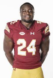 Men's Boston College Eagles #24 Pat Garwo III Maroon White Under Armour Football Jersey