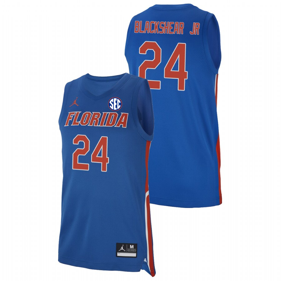 Men's Florida Gators #24 Kerry Blackshear Jr. 2020 Royal Jordan College Basketball Jersey