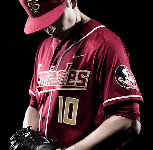Men's Florida State Seminoles #10 Dick Howser Nike Scarlet College Baseball Jersey