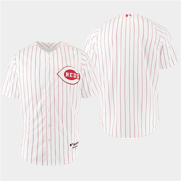 Men's Cincinnati Reds Majestic White Throwback 1967 Cooperstown Jersey