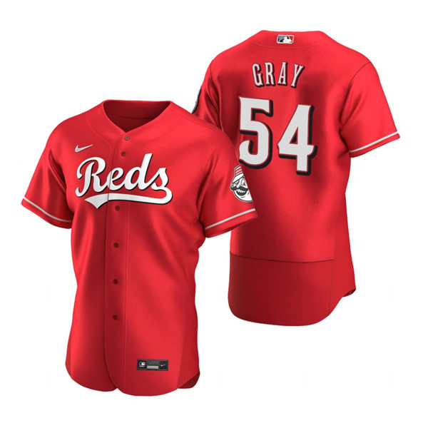 Youth Cincinnati Reds #54 Sonny Gray Nike Scarlet Alternate Reds Player Jersey