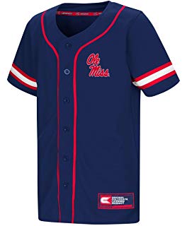 Men's Ole Miss Rebels Custom Special Edition Navy Baseball Jersey