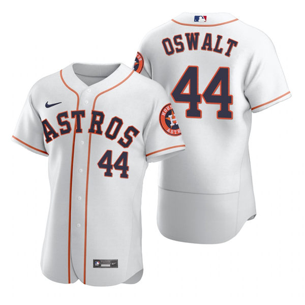 Men's Houston Astros Retired Player #44 Roy Oswalt  Nike White Home Flexbase Jersey