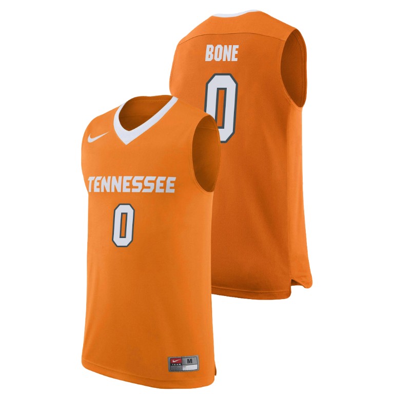 Men's Tennessee Volunteers #0 Jordan Bone Nike 2015-18 Orange Basketball Jersey