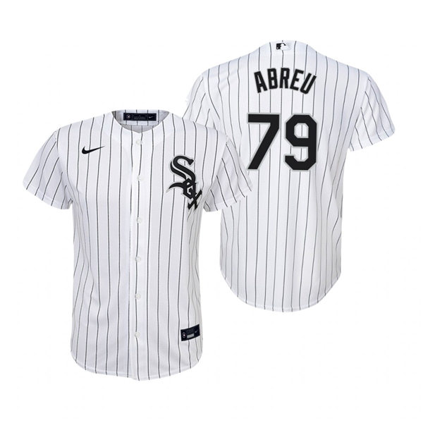 Youth Chicago White Sox #79 Jose Abreu Nike White Home Jersey