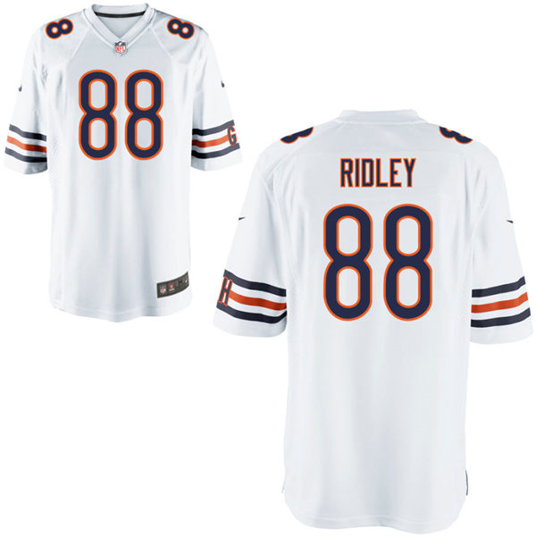 Men's Chicago Bears #88 Riley Ridley  Nike White Vapor Limited Jersey