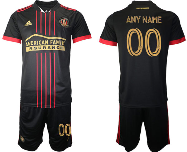 Mens Atlanta United FC 2021 Black Home The BLVCK Soccer Jersey Suit