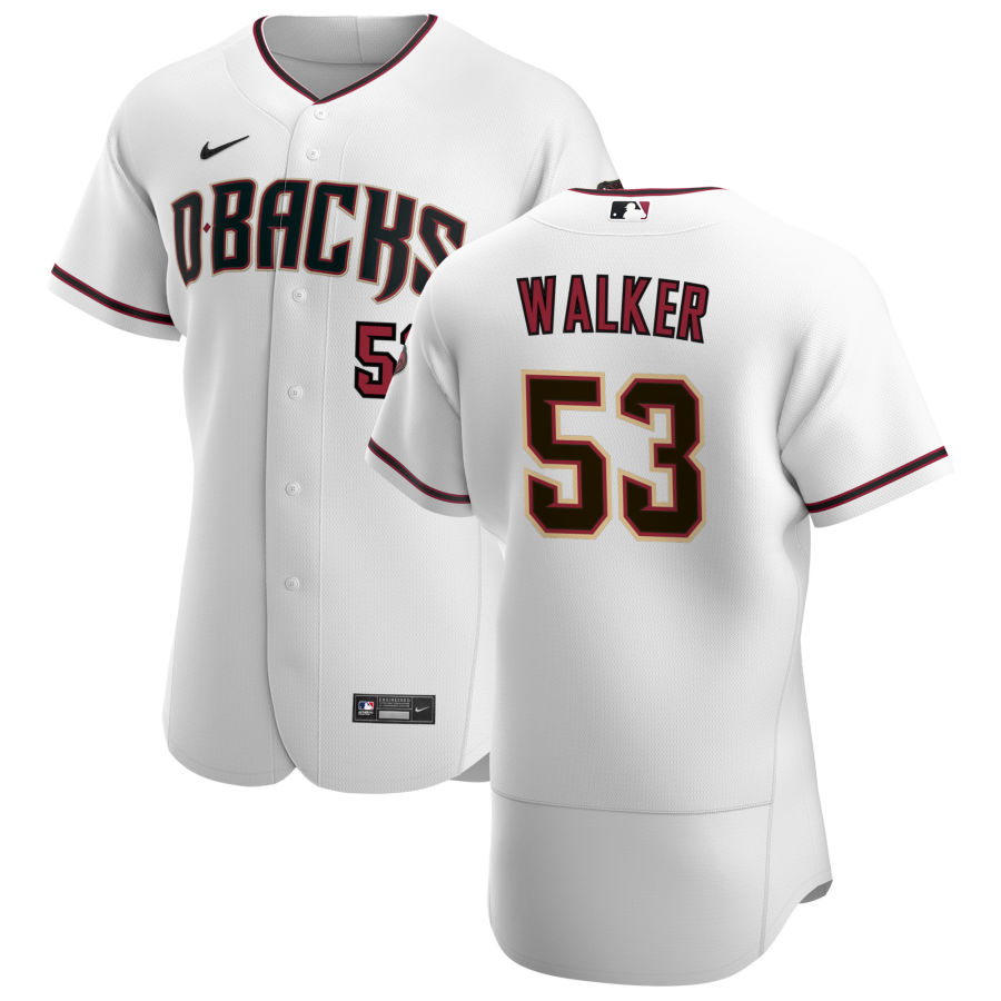 Mens Arizona Diamondbacks #53 Christian Walker Nike Home White FlexBase Jersey