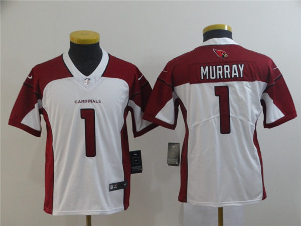 Youth Arizona Cardinals #1 Kyler Murray Nike White Limited Jersey
