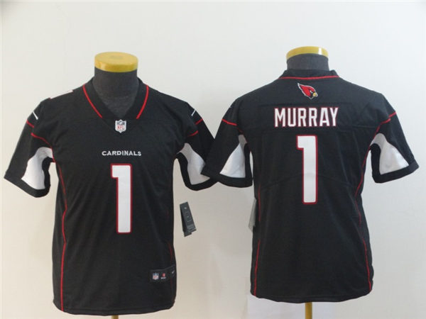 Youth Arizona Cardinals #1 Kyler Murray Nike Black Alternate Limited Jersey