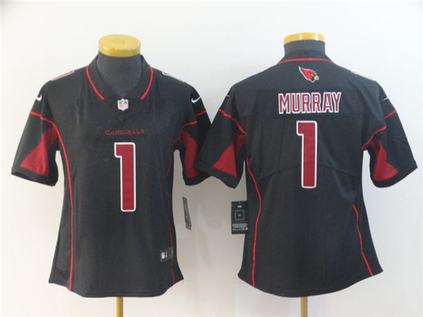 Womens Arizona Cardinals #1 Kyler Murray Nike Black Color Rush Limited Jersey