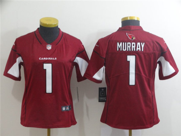 Womens Arizona Cardinals #1 Kyler Murray Nike Cardinal Limited Jersey