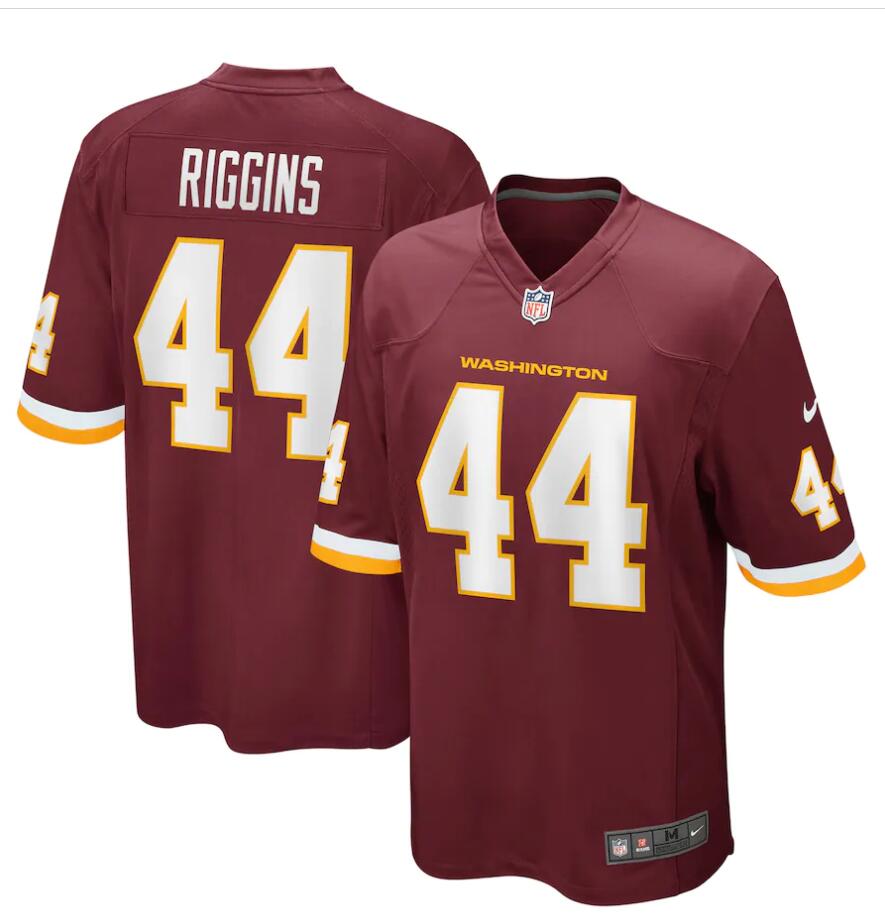 Mens Washington Redskins Retired Player #44 John Riggins  Stitched Nike Burgundy Vapor Limited Jersey