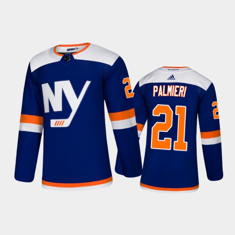 Mens New York Islanders #21 Kyle Palmieri adidas Blue Alternate Jersey