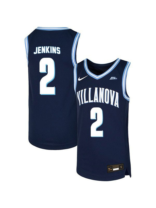Mens Villanova Wildcats #2 Kris Jenkins Nike 2018 Navy College Basketball Game Jersey