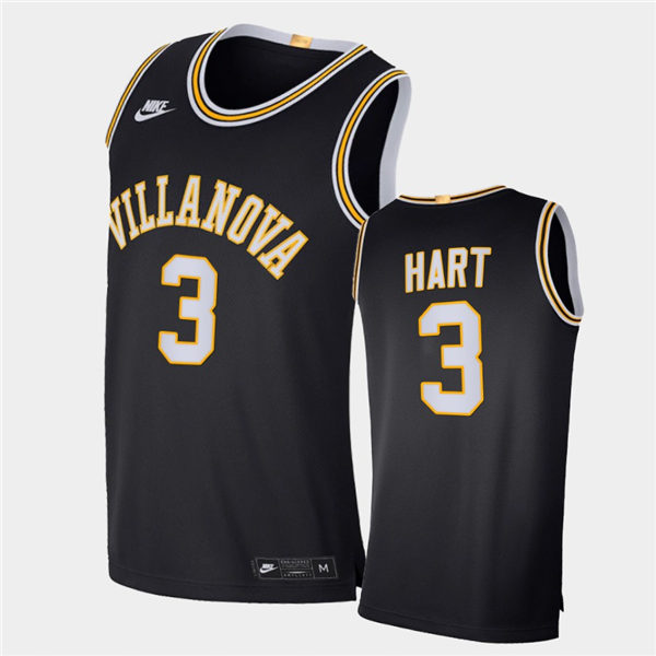 Mens Villanova Wildcats #3 Josh Hart Stitched Nike Navy Retro Basketball Jersey 
