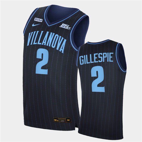 Mens Villanova Wildcats #2 Collin Gillespie Stitched Nike 2020 Navy College Basketball Jersey