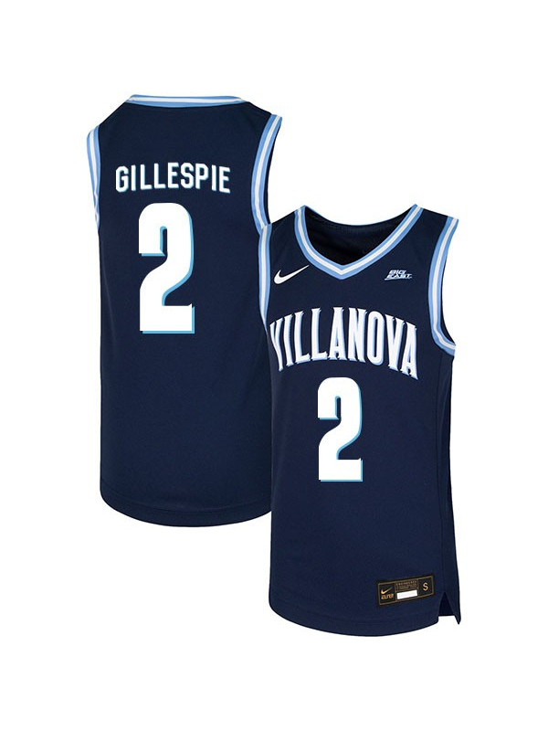 Mens Villanova Wildcats #2 Collin Gillespie Nike 2018 Navy College Basketball Game Jersey