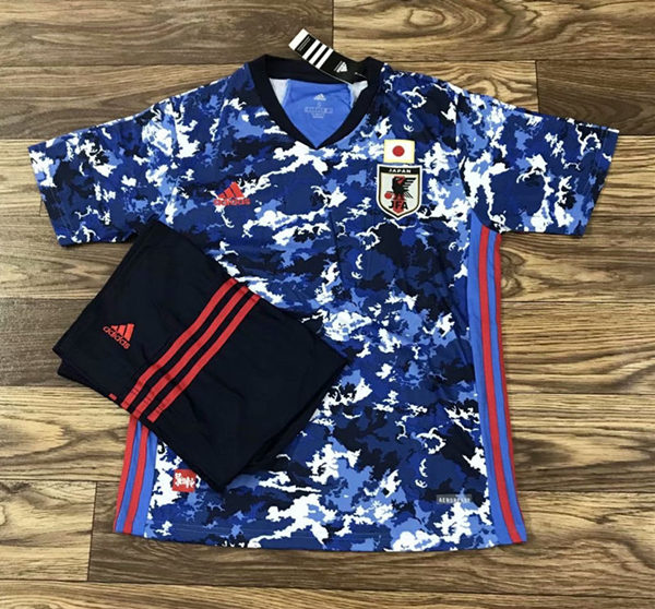 Mens Japan National Team 2021 Home Navy Custom Soccer Jersey Suit