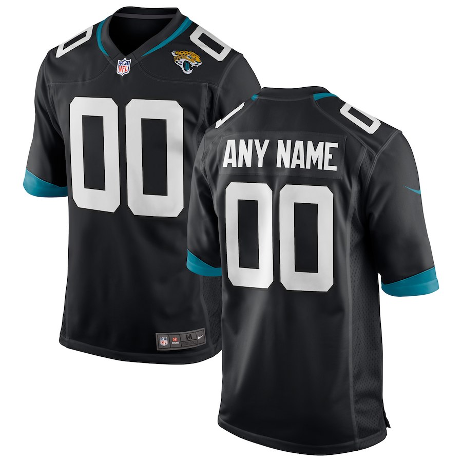 Men's Jacksonville Jaguars Custom Nike Black Vapor Untouchable Limited Jersey