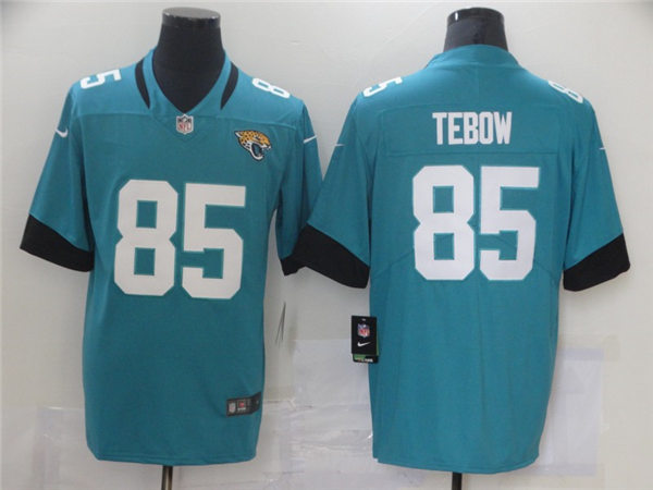 Youth Jacksonville Jaguars #85 Tim Tebow Teal Nike Limited Jersey