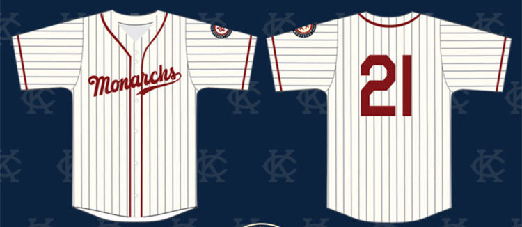 Mens Kansas City Monarchs Custom Ernie Banks Cristobal Torriente Satchel Paige Hilton Smith White Pinstripe Baseball Jersey