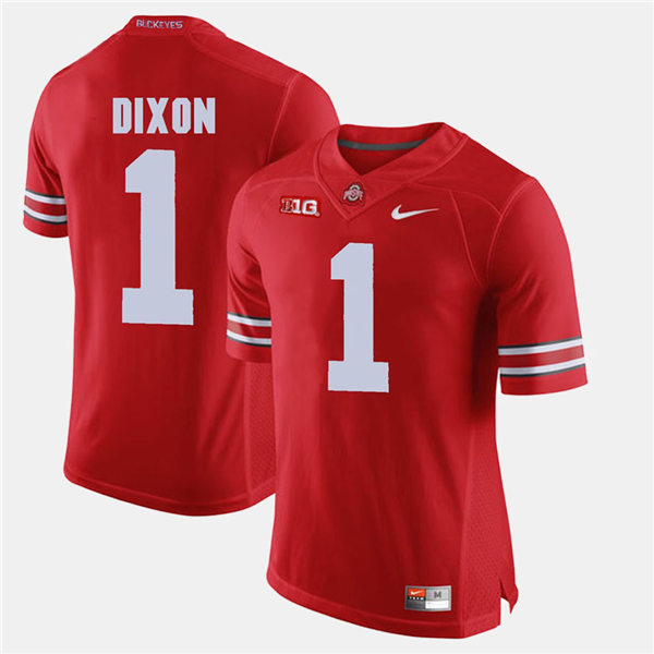 Mens Ohio State Buckeyes #1 Johnnie Dixon Nike Scarlet Game Football Jersey