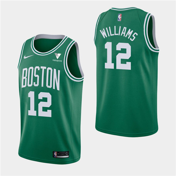 Mens Boston Celtics #12 Grant Williams Kelly Green Nike Icon Edition Jersey