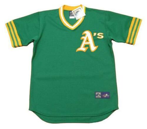 Mens Oakland Athletics #27 Jim Catfish Hunter Green Pullover 1973 Majestic Cooperstown Jersey