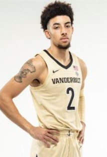 Men's Vanderbilt Commodores #2 Scotty Pippen Jr. Nike 2020 Gold College Game Basketball Jersey
