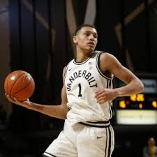 Men's Vanderbilt Commodores #1 Donovan Kaufman Nike 2020 White Round Neck College Game Basketball Jersey