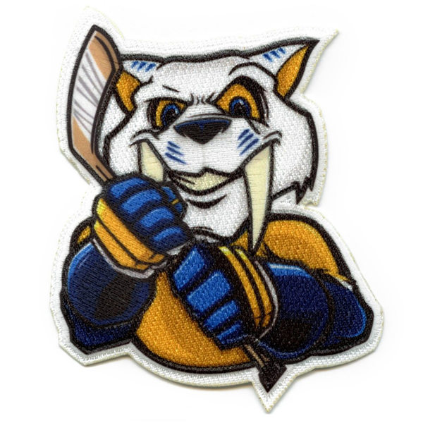 Nashville Predators Saber Tiger Mascot Embroidered Patch
