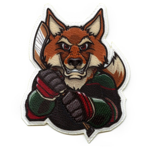 Arizona Coyote Mascot Parody Embroidered Patch