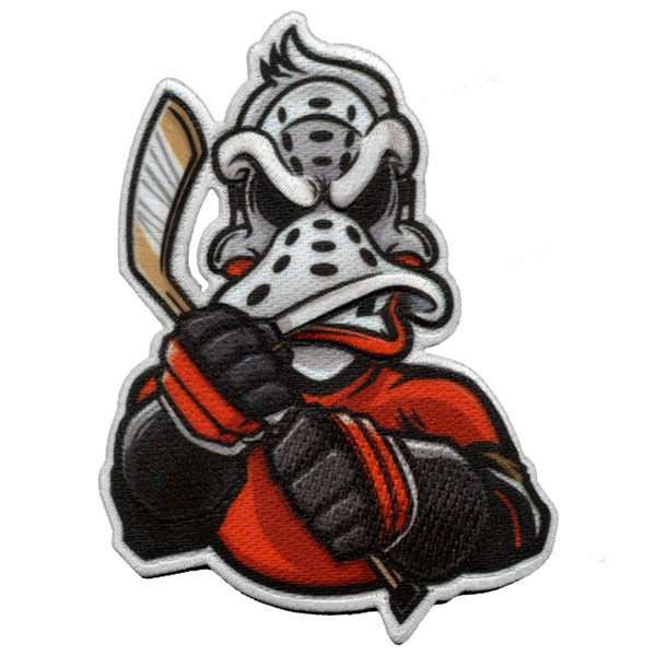 Anaheim Ducks Mascot Parody Embroidered Patch
