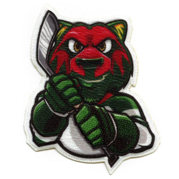 Minnesota Wild Animal Mascot Parody Embroidered Patch