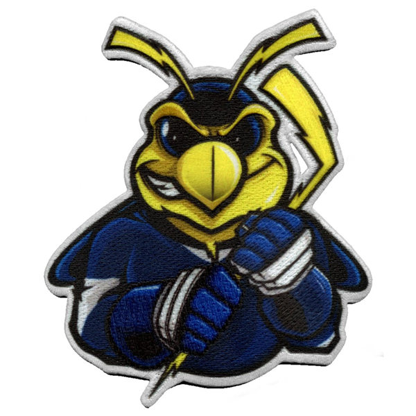 Tampa Bay Lightning Bug Mascot Parody Embroidered Patch