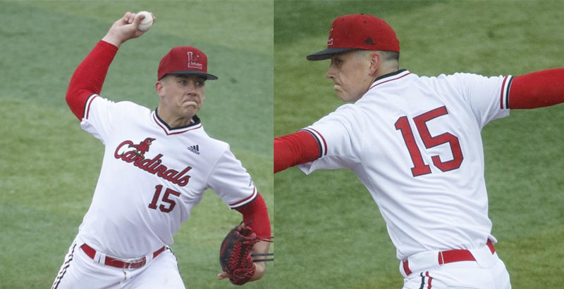 Mens Louisville Cardinals #15 Adam Engel White Pullover Adidas College Baseball Jersey