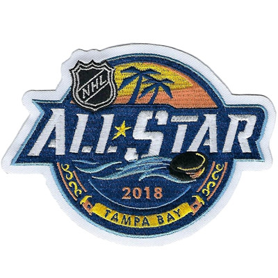 2018 NHL All Star Game Tampa Bay Lightning Jersey Patch