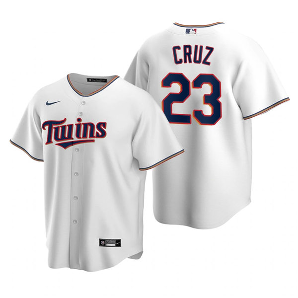 Youth Minnesota Twins #23 Nelson Cruz Nike White Home Jersey