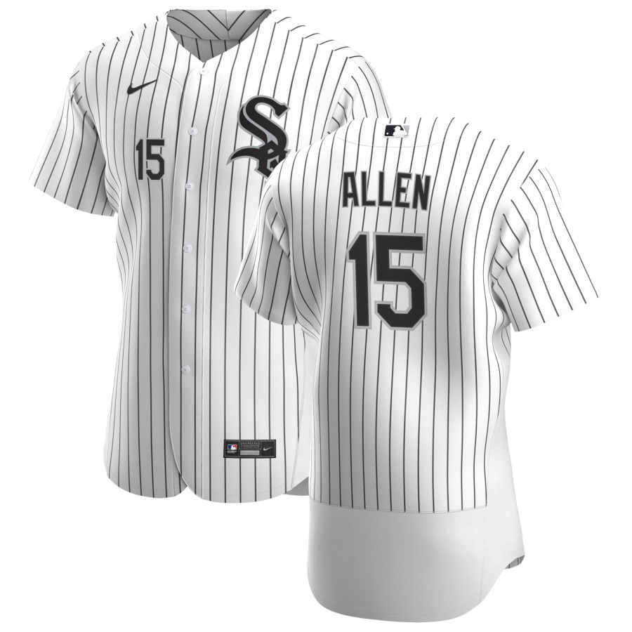 Mens Chicago White Sox Retired Player #15 Dick Allen Nike White Home FlexBase Jersey