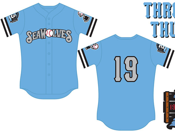 Mens Erie SeaWolves Custom Sam Jethroe Riley Greene Casey Mize Spencer Torkelson Joe Jimenez Daz Cameron Blue Baseball Jersey