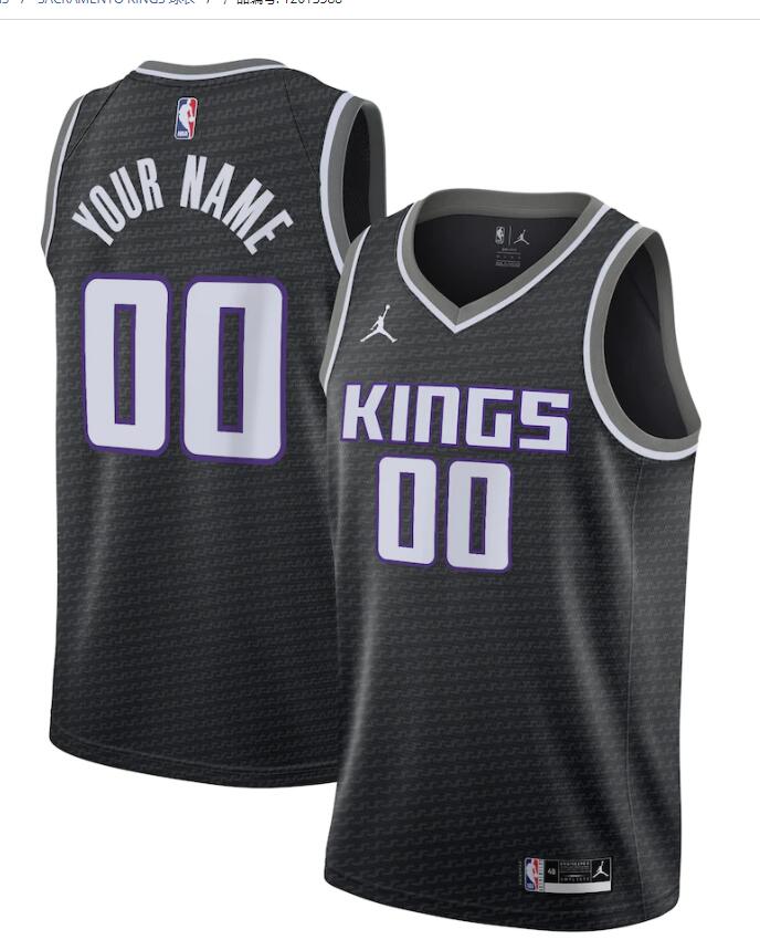 Mens Sacramento Kings Custom Jordan Statement Edition Swingman Jersey