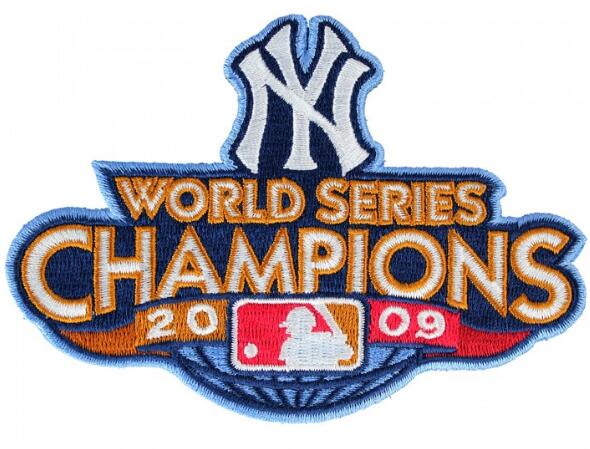 New York Yankees 2009 MLB World Series Champions Jersey patch