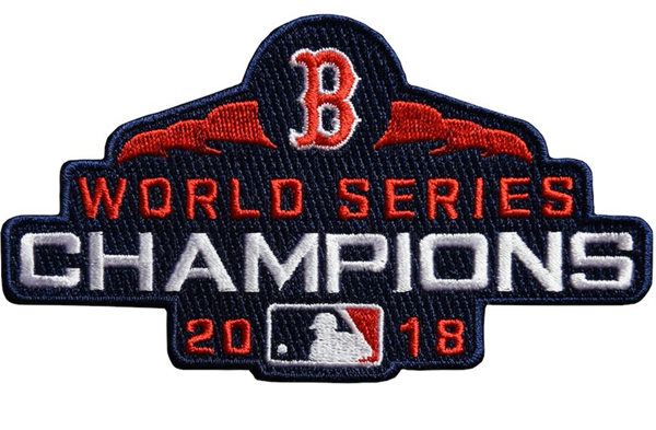 Boston Red Sox 2018 World Series Champions Jersey patch