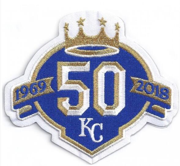 2018 Kansas City Royals 50th Anniversary Jersey Patch