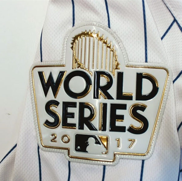 Embroidered 2017 MLB World Series Jersey Patch