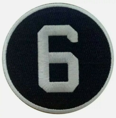 Embroidery Detroit Tigers Al Kaline #6 Commemorative Jersey Patch