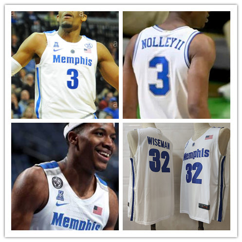 Mens Youth Memphis Tigers Custom Nike 2020 White Basketball Jersey